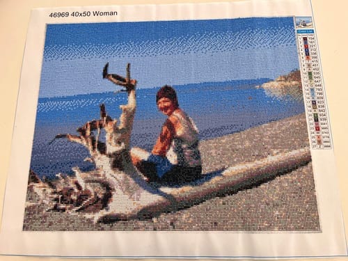 Customer photo review of Diamond Painting Wlasne zdjecie