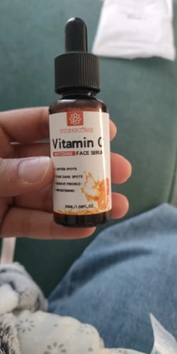 Customer photo review of Sérum Niacinamide + Vitamine C Anti taches et acné