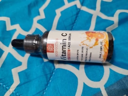 Customer photo review of Sérum Niacinamide + Vitamine C Anti taches et acné