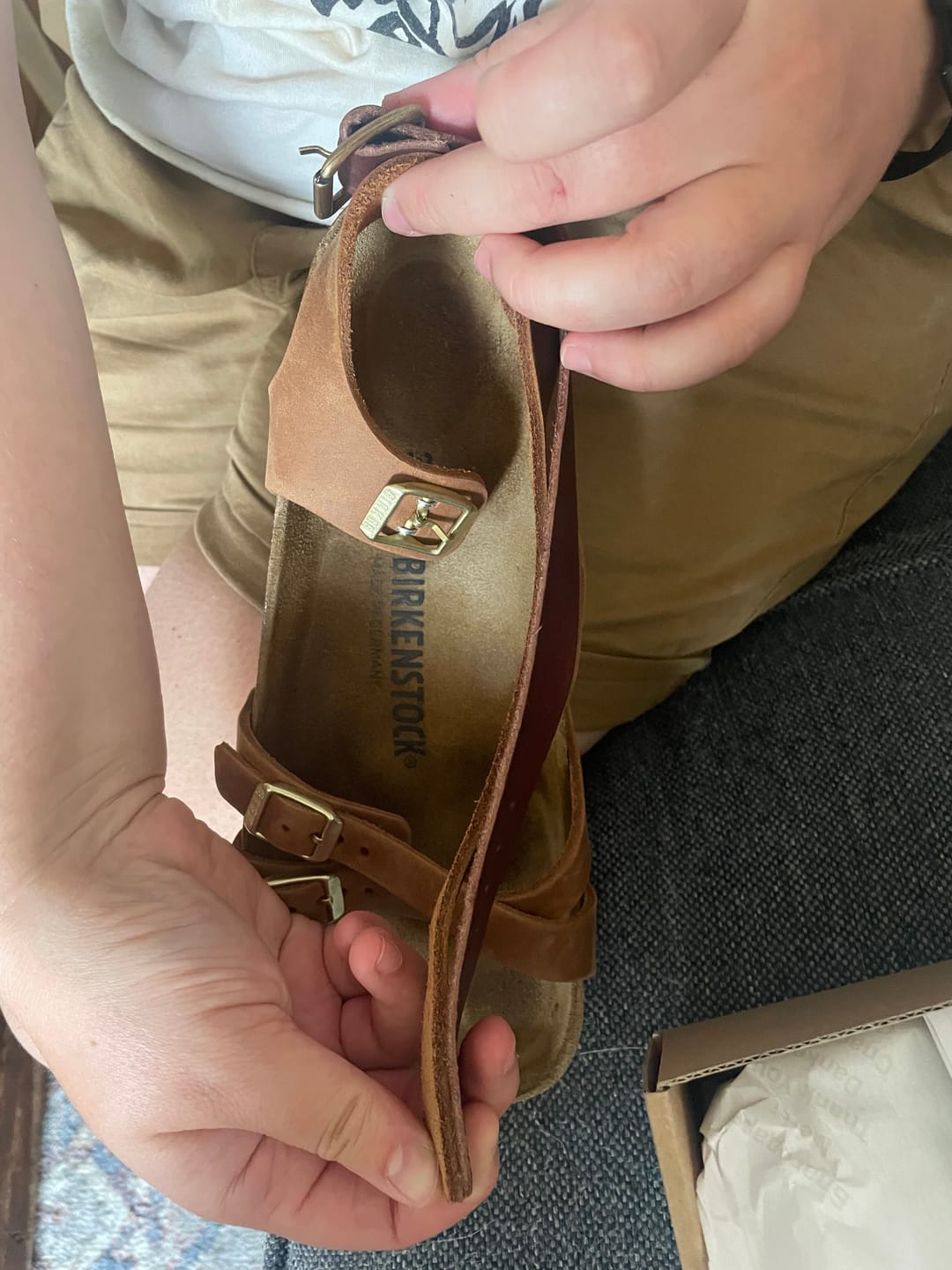Customer photo review of Iris Barefoot - Bunker