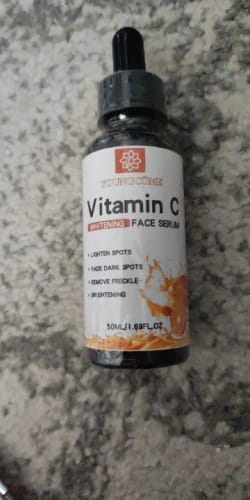Customer photo review of Sérum Niacinamide + Vitamine C Anti taches et acné