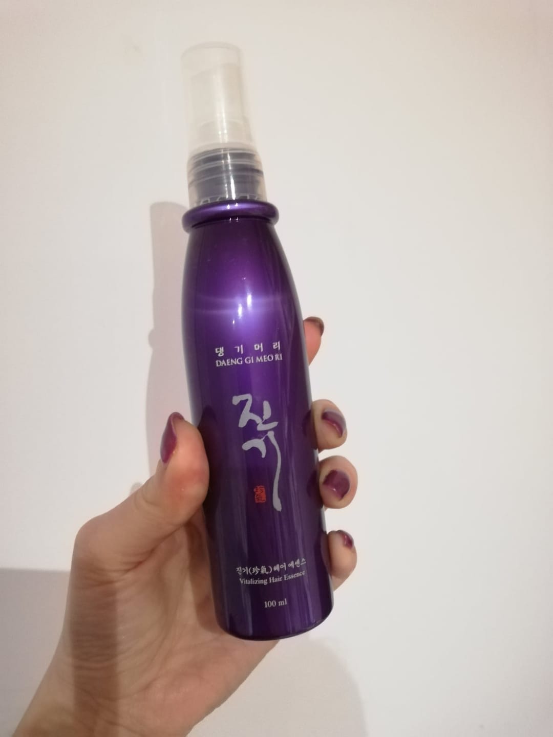 Customer photo review of Витализиращ спрей-тоник Doori Тайни от Изтока