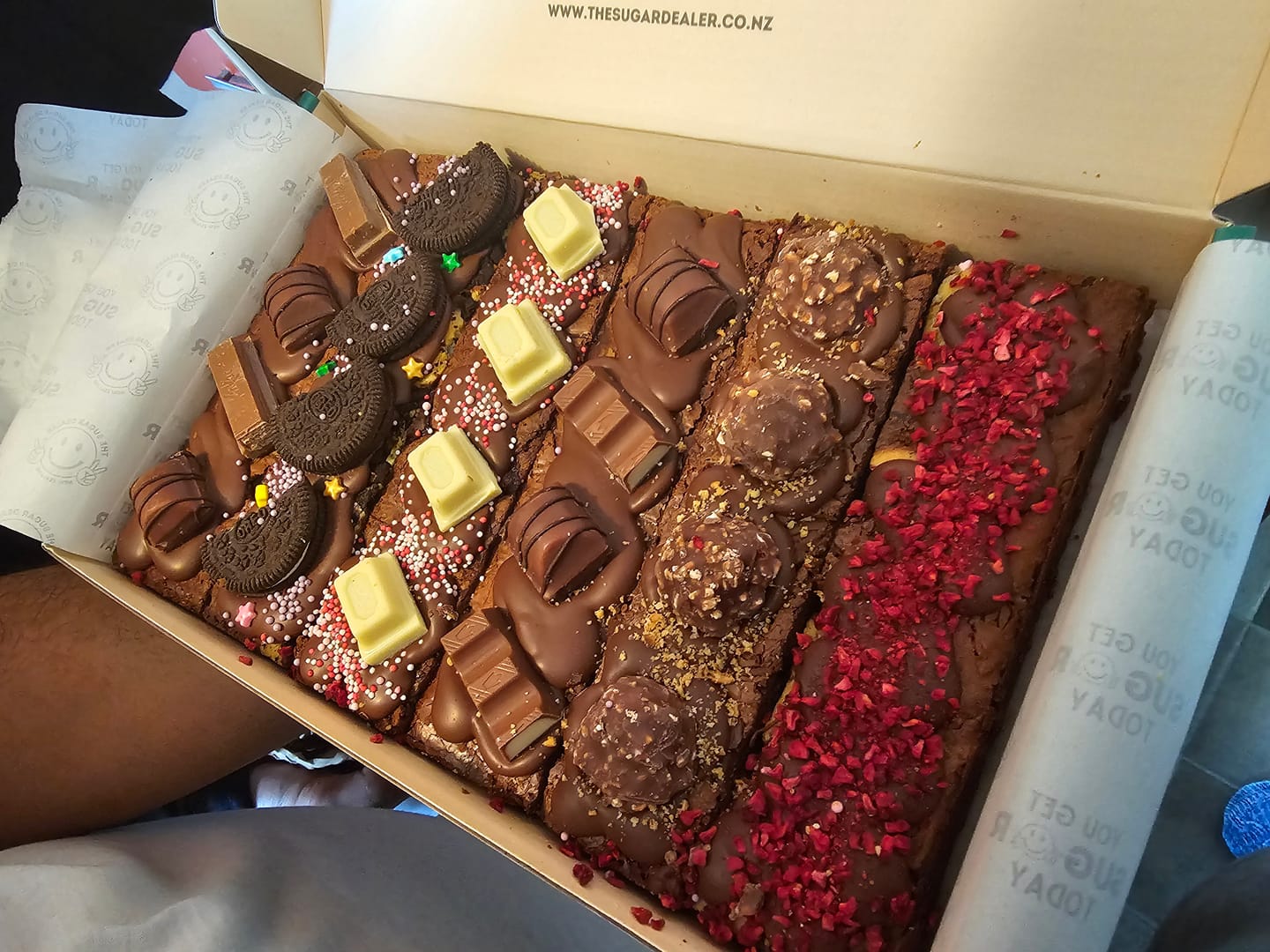 Customer photo review of Mega classic brownie