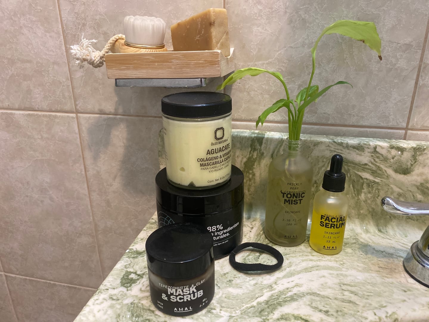 Customer photo review of AHAL-Suero Humectante Facial de Marula Africano