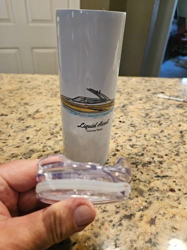 Customer photo review of Custom Skinny Tumblers