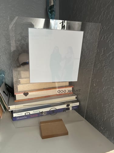 Customer photo review of Custom Song Plaque - The Best Anniversary Gift for Couples