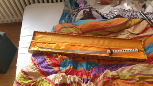 Customer photo review of ghost of tsushima katana