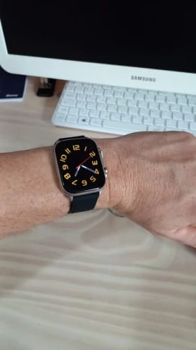 Customer photo review of Elegance® C81 Amoled Smart Watch Support AOD 100 Sports Modes IP68 Waterproof Smart Watch For Men & Women 2.0 Inch