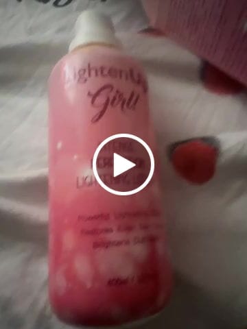 Customer video review of LightenUp Girl Intense Lightening Body Lotion 400 ML