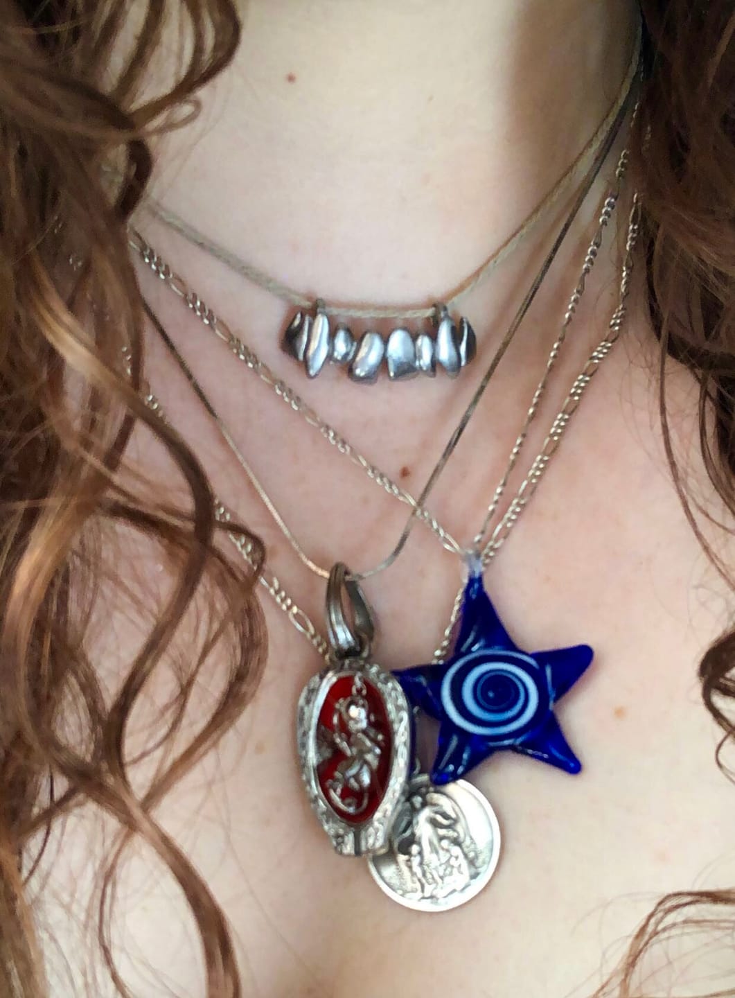 Customer photo review of DEVIL EMBRYO PENDANT