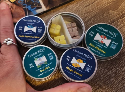 Customer photo review of Vanilla Peppermint Bark (150mg + Methylcobalamin B12)