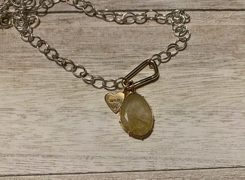 Customer photo review of 6.3mm Silver Hinge Chain