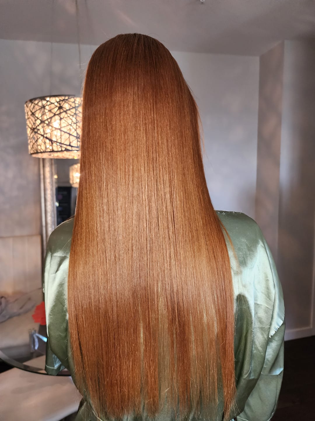 Customer photo review of Richée Nanobtx Repair Deep Hair Mask 1Kg / 35.27 fl oz