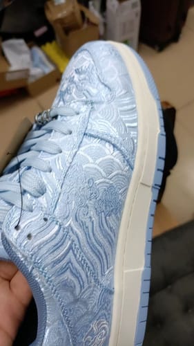 Customer photo review of Nihonga inspired Silk Sneakers