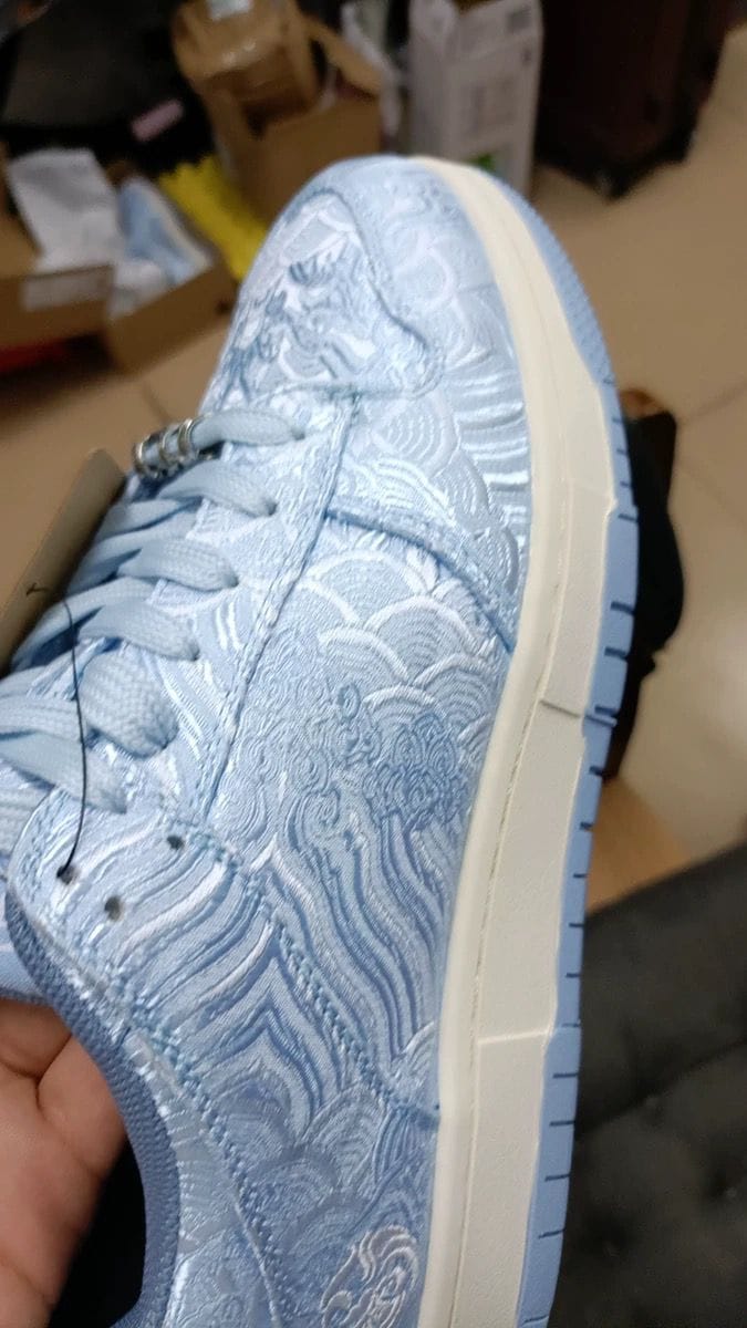 Customer photo review of Nihonga inspired Silk Sneakers