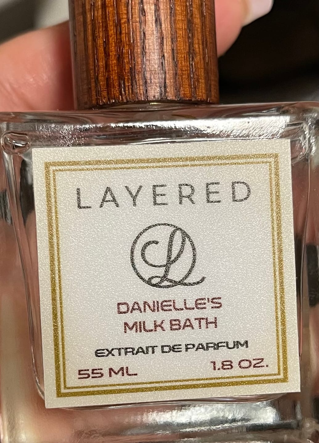 Customer photo review of Danielle’s Milk Bath