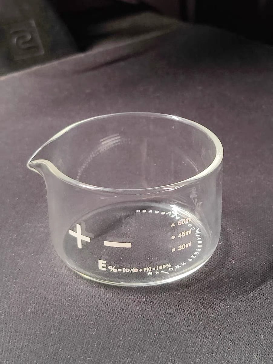 Customer photo review of Espresso Shot Glass with Measuring Scale - MUVNA