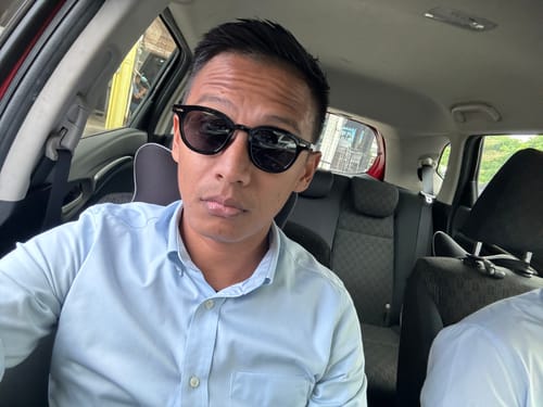 Customer photo review of Joseph Polarized Sunglasses