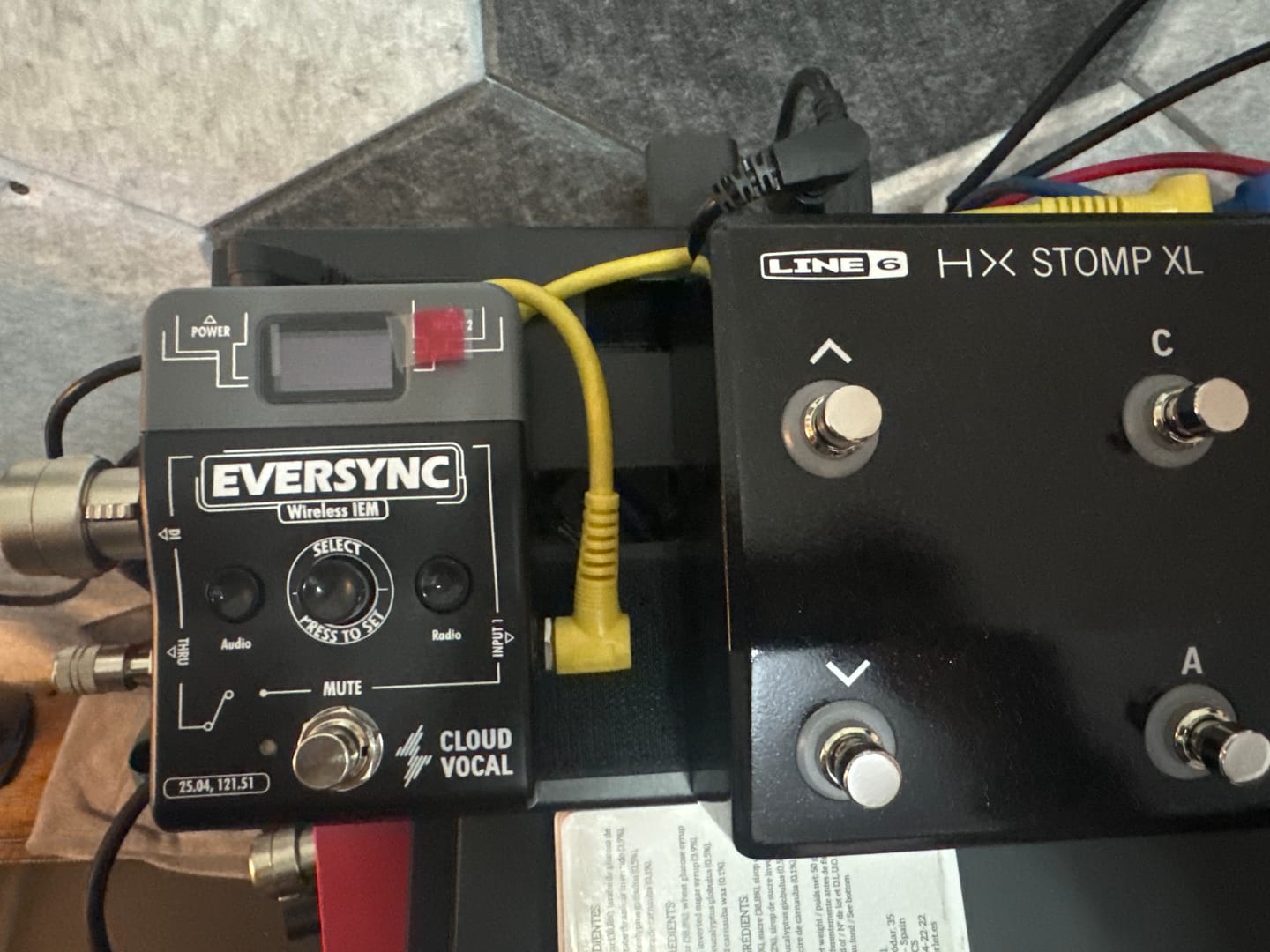 Customer photo review of EverSync Wireless IEM