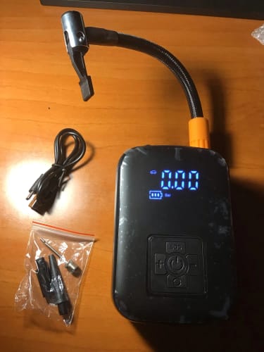 Customer photo review of BRICOPOWER - Compresseur d'air sans fil