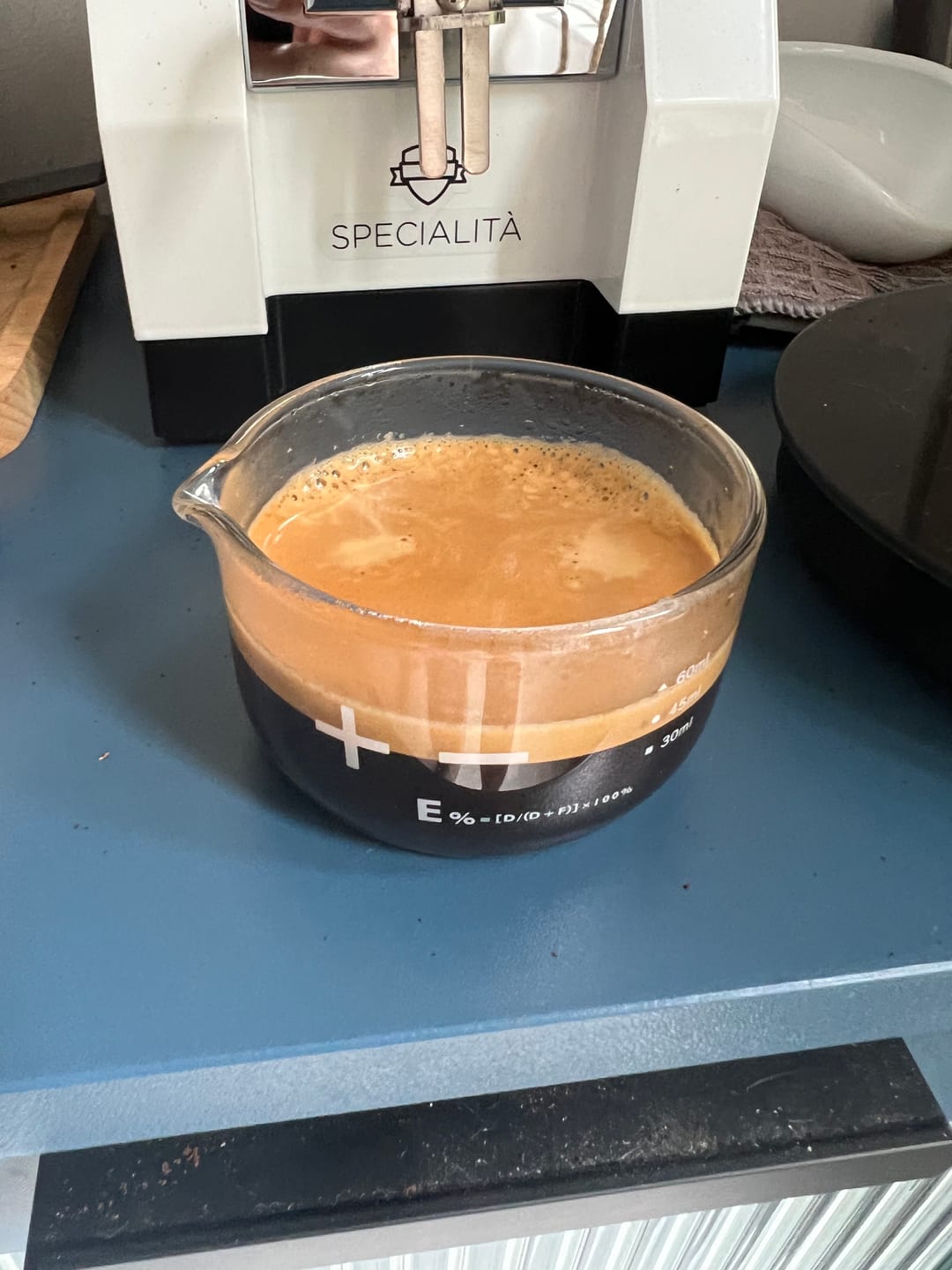 Customer photo review of Espresso Shot Glass with Measuring Scale - MUVNA