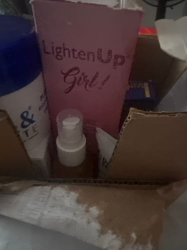 Customer photo review of Fair and White Original Lightening Glycerin Lotion 125ml
