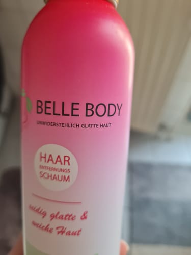 Customer photo review of Belle Body Haarentfernungsschaum