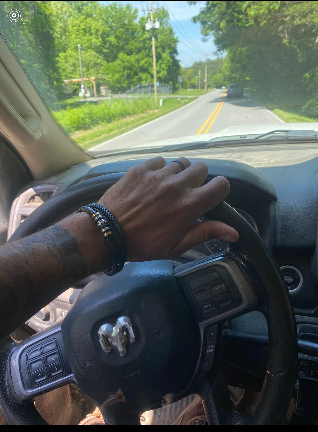 Customer photo review of To My Son | Love You Forever | Leather Braid Bracelet