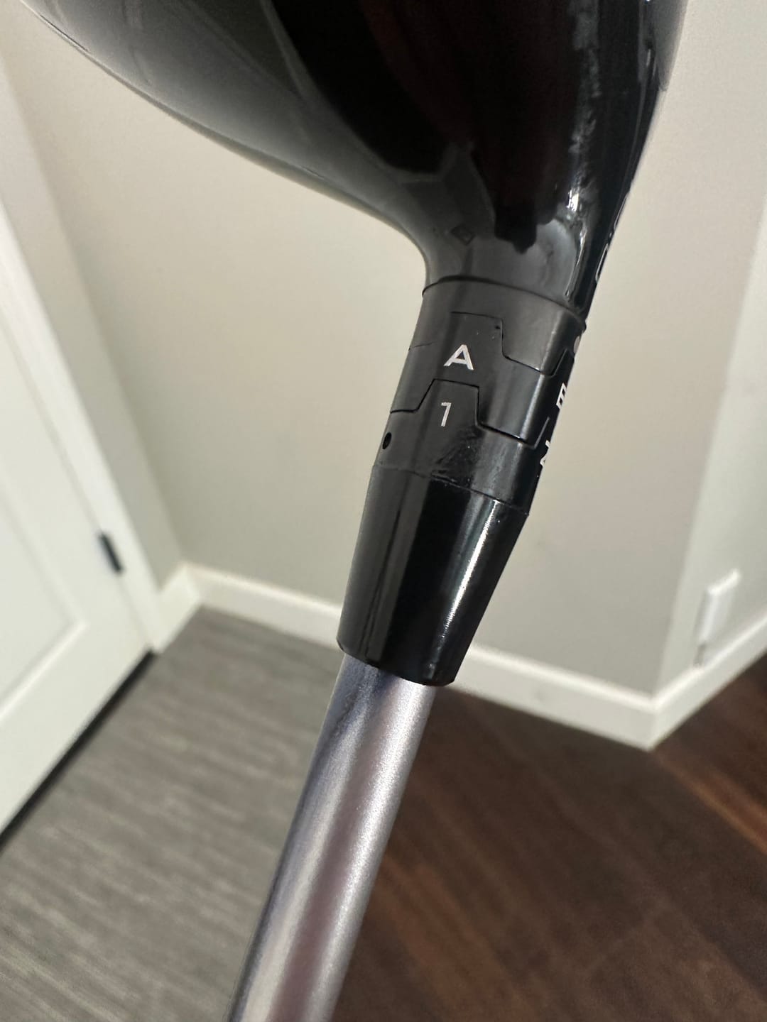 Customer photo review of Titleist Driver Compatible SureFit Shaft Adapter Sleeve