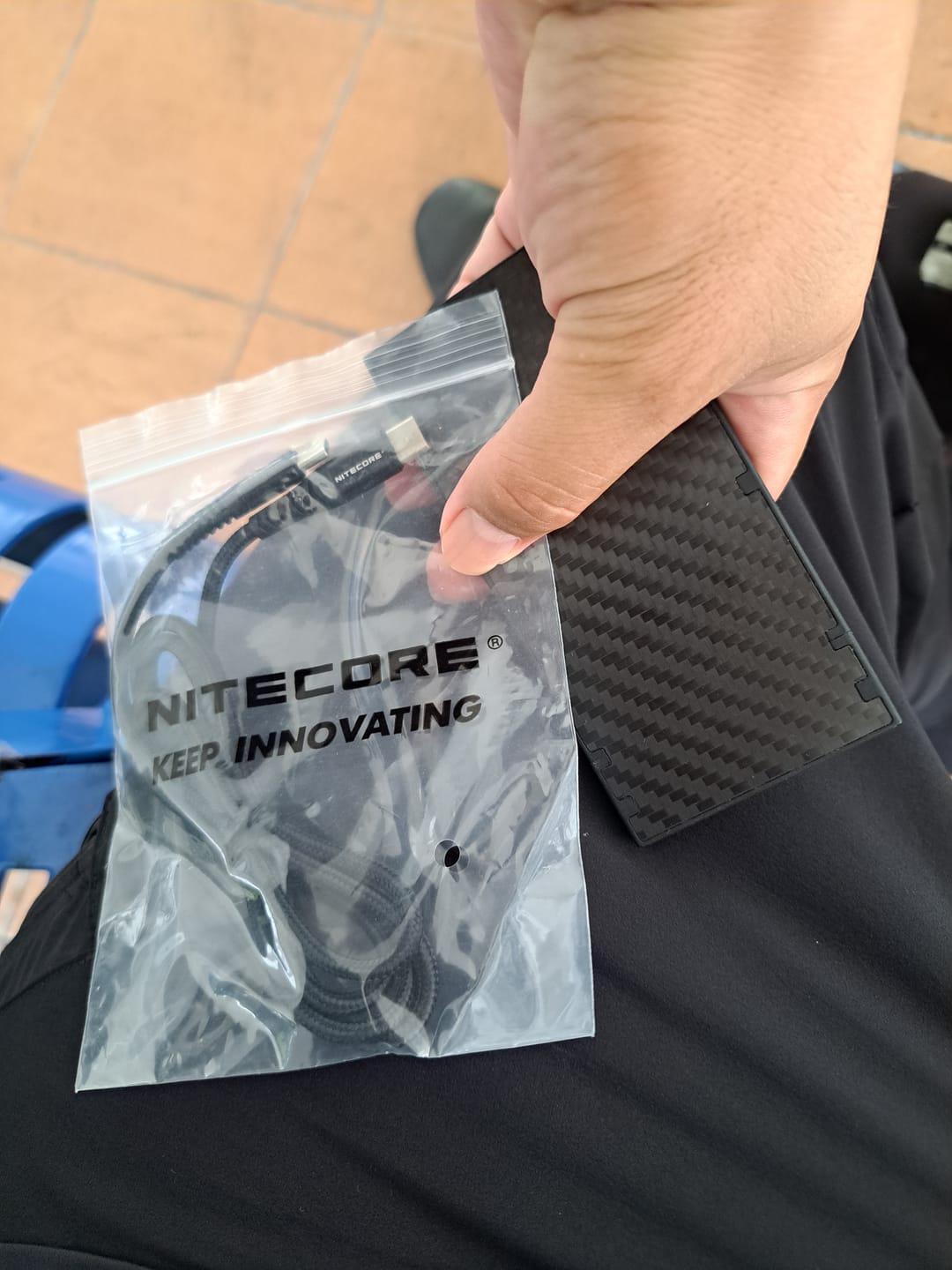 Customer photo review of Nitecore 60W USB-C to USB-C Charging Cable