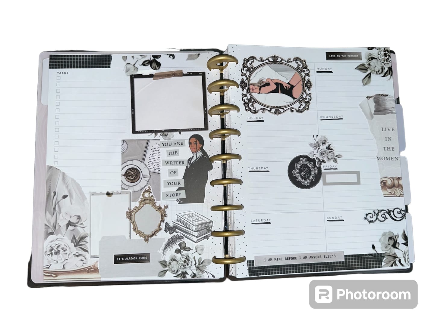 Customer photo review of Live In The Moment Sticker Book