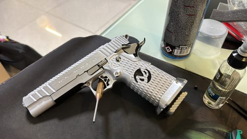 Customer photo review of Gunsmith Bros CNC Aluminum SV Style Frame for Tokyo Marui Hi-capa 5.1