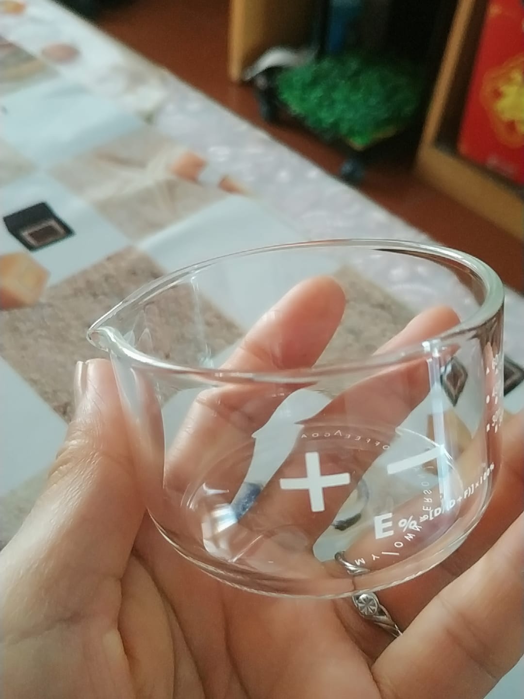Customer photo review of Espresso Shot Glass with Measuring Scale - MUVNA