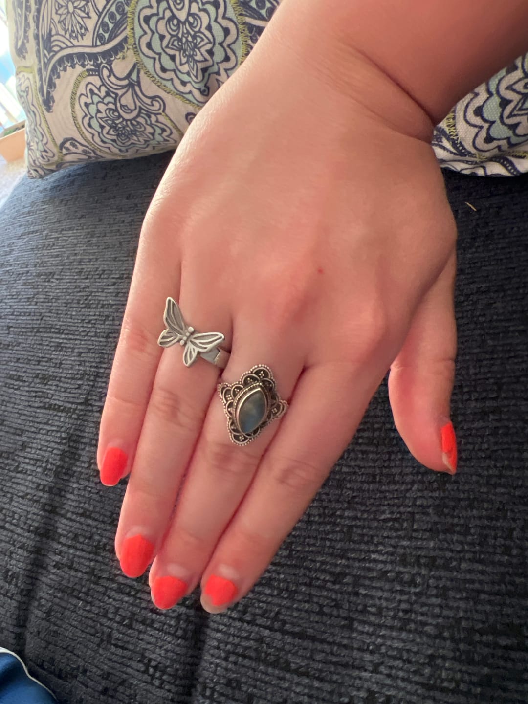 Customer photo review of BUTTERFLY RING