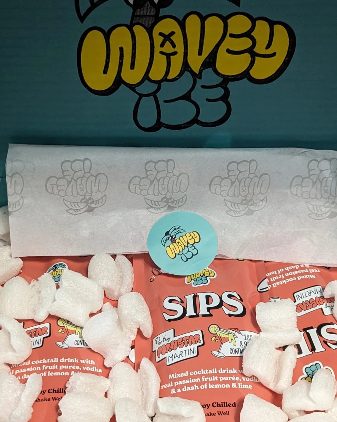 Customer photo review of Strawberry Daiquiri 5 Pouch Box