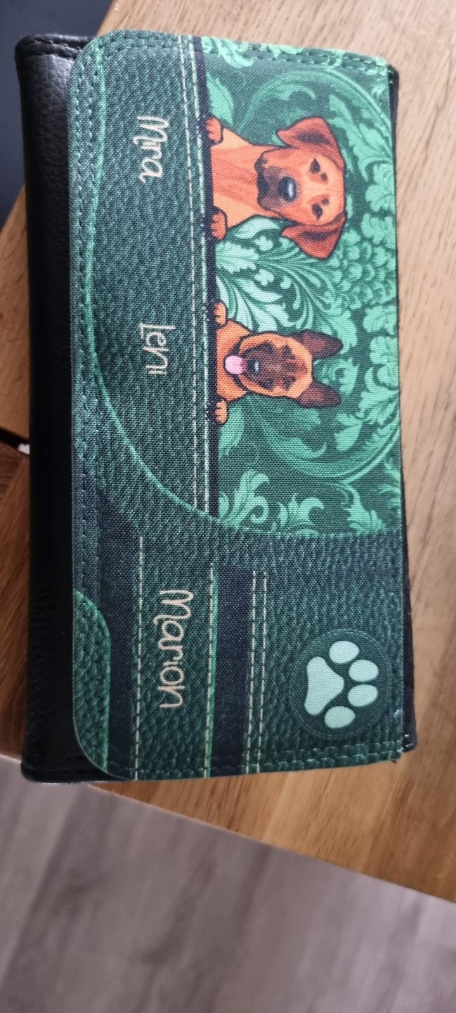 Customer photo review of Ledermuster - Individuelles Portemonnaie