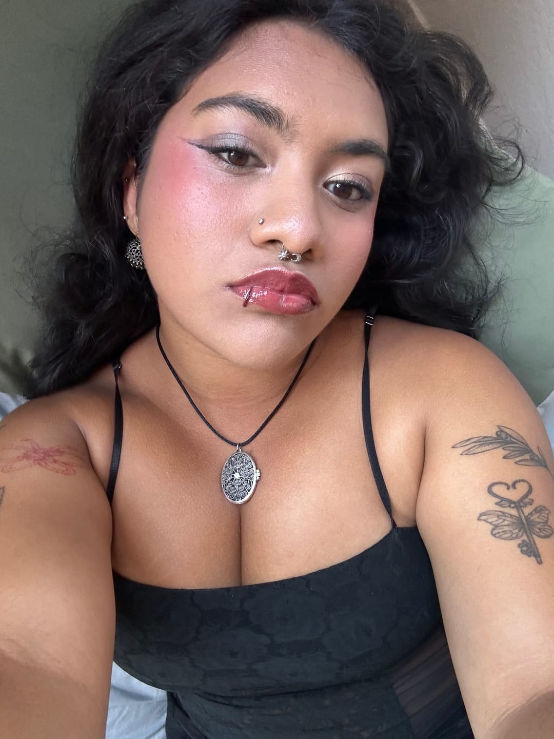 Customer photo review of SUNNY & LUNA REAL SEPTUM