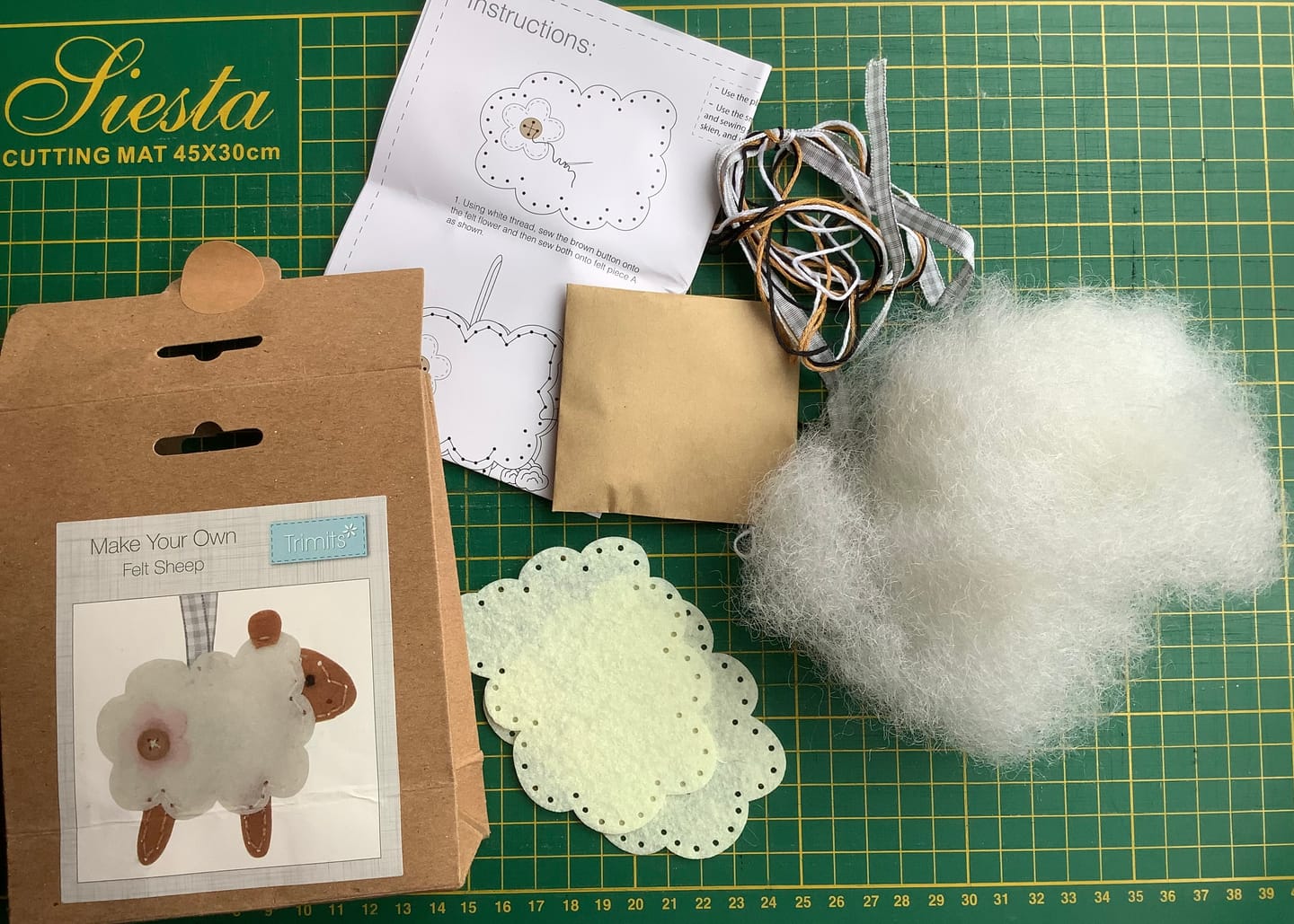Customer photo review of Trimits Felt Decoration Kit