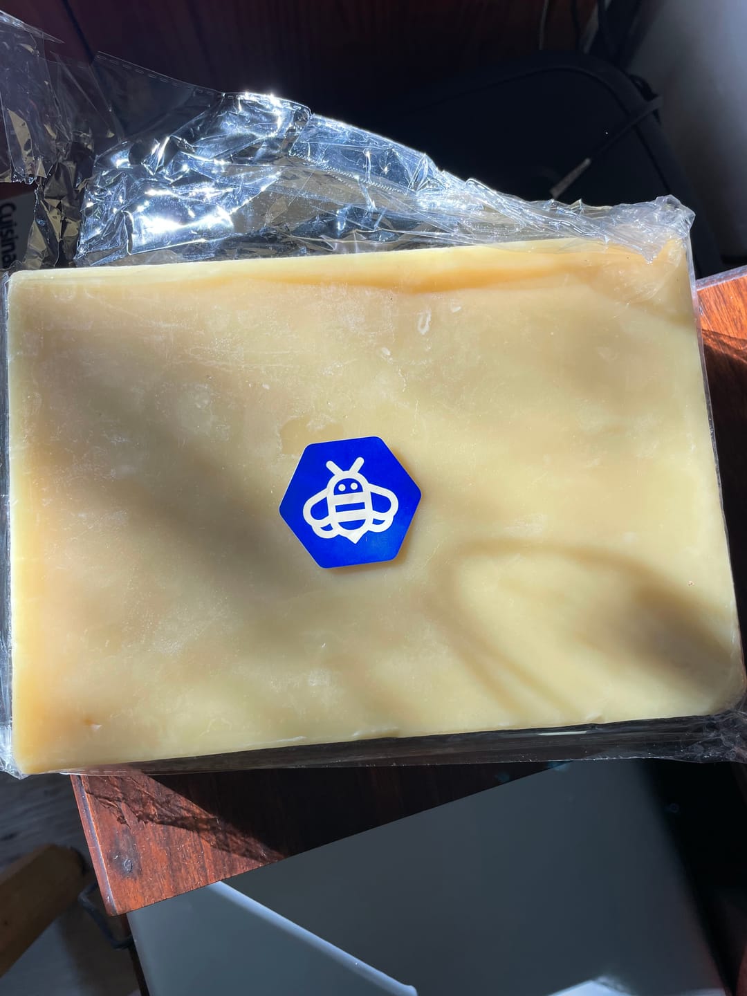 Customer photo review of Purified Beeswax Blocks