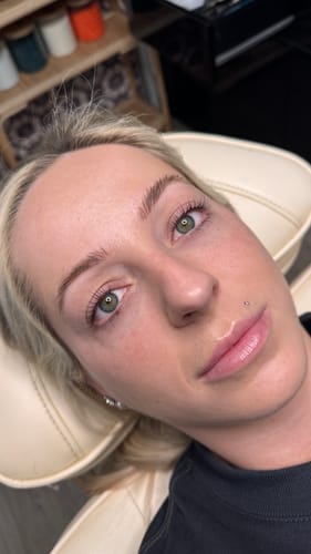 Customer photo review of BOO- Pure Care Lash & Brow Lift Pack