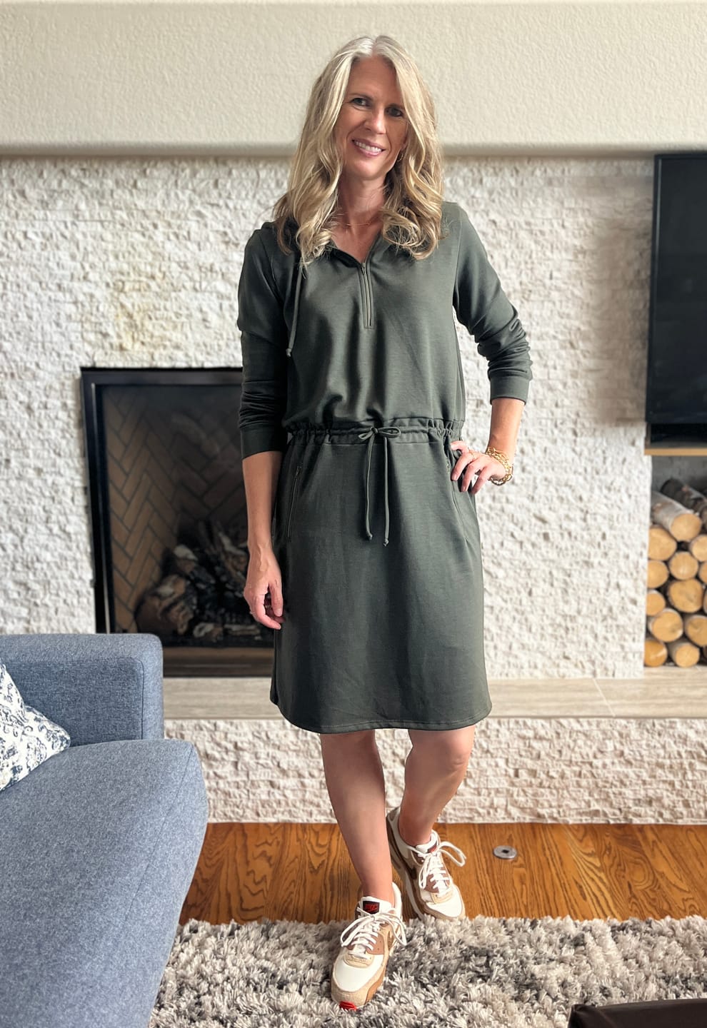 Customer photo review of Brigitte Brianna Essential Dress