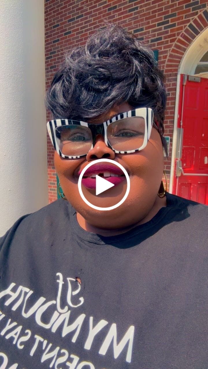 Customer video review of Personalized Photo Engraved Hoop Earrings