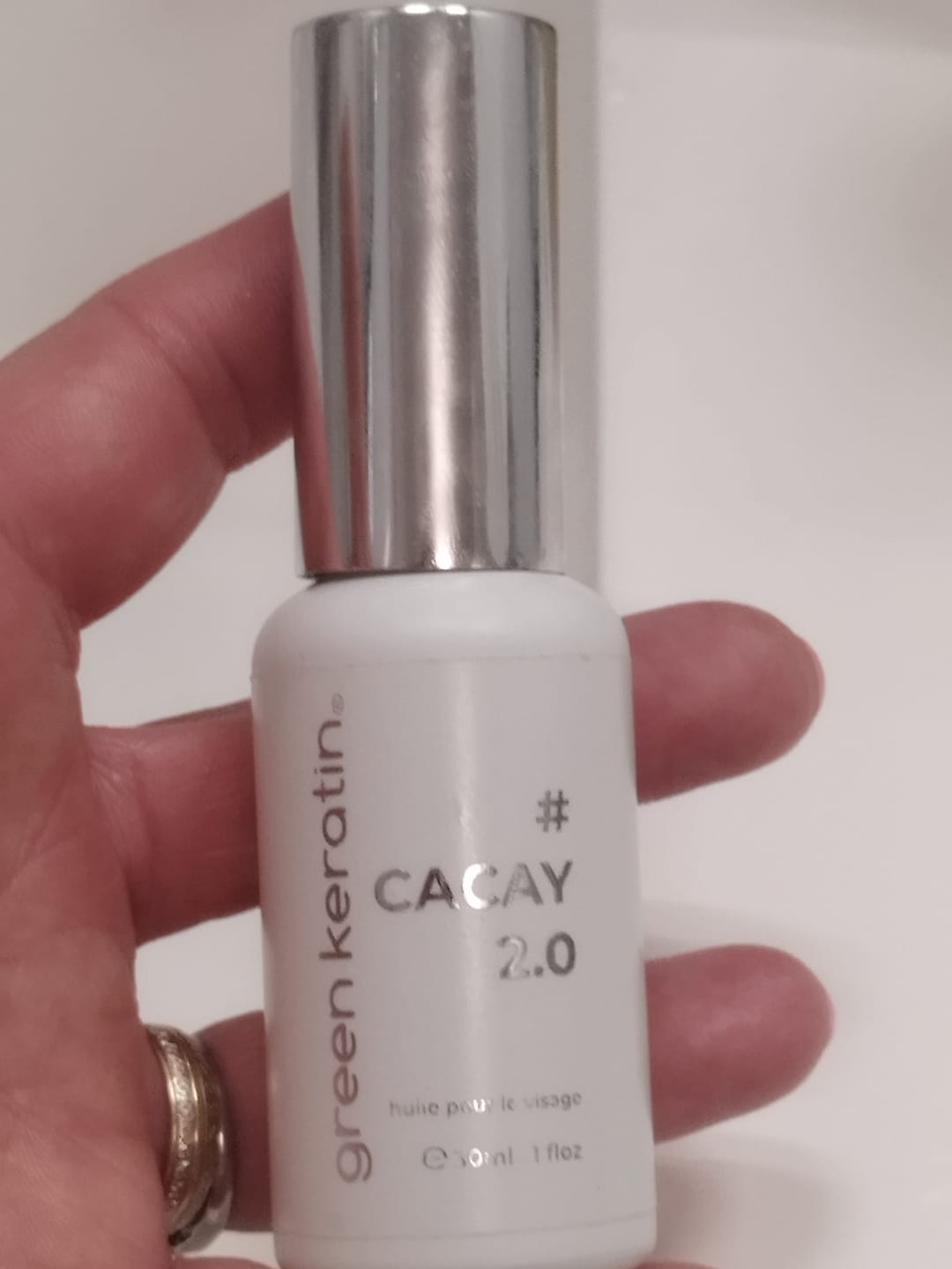 Customer photo review of Cacay 2.0 - Huile pour le Visage #FF