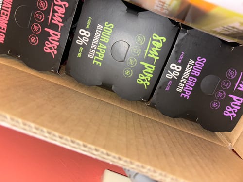 Customer photo review of Sour Puss RTD Mixed 24 x  330ml