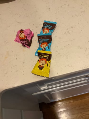 Customer photo review of Individually Wrapped Truffles