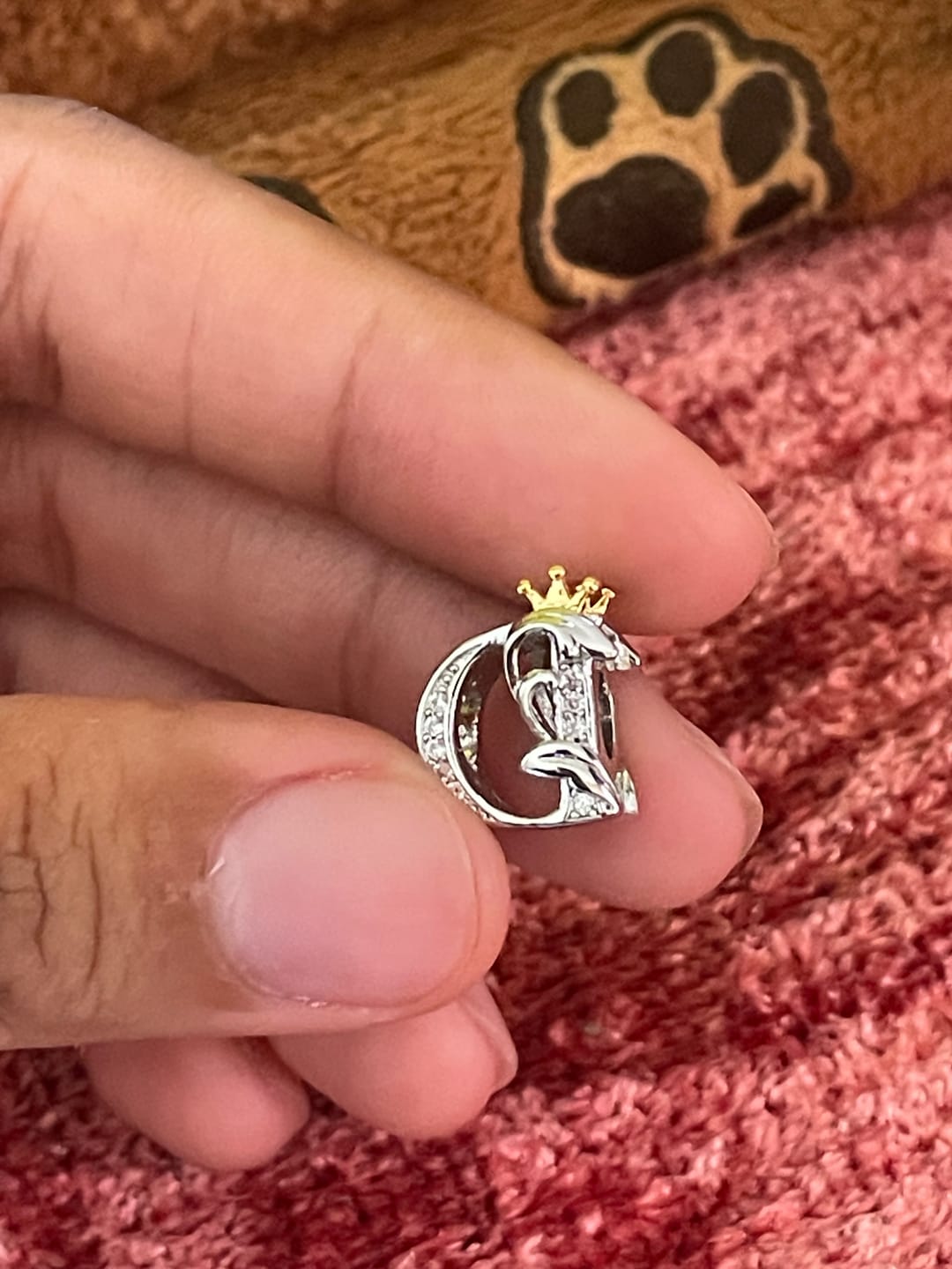 Customer photo review of Charm Letras del Alfabeto Elegantes