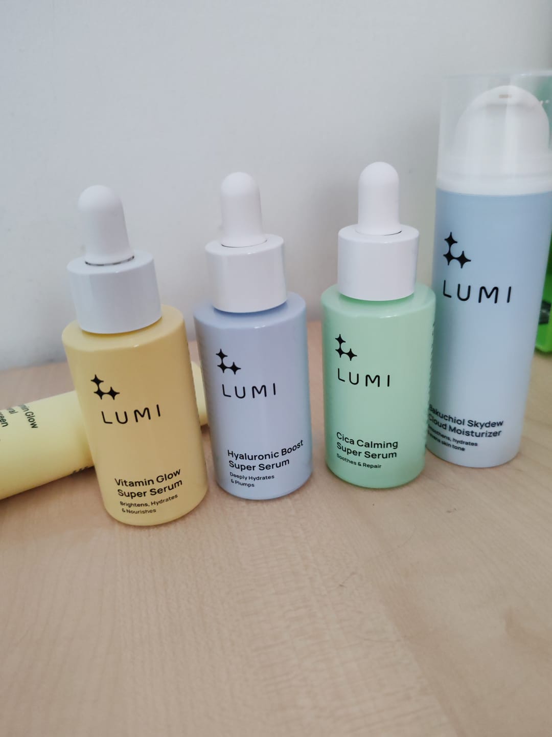 Customer photo review of Super Serum Trio