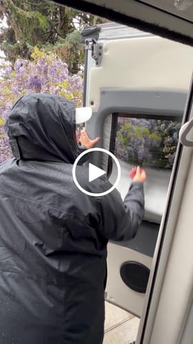 Customer video review of Coachmen Beyond - Rear Door Shades (set)