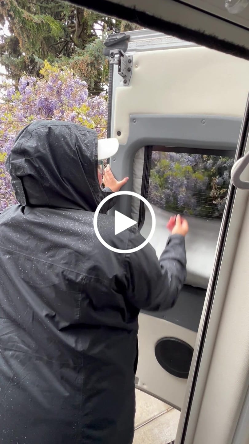 Customer video review of Coachmen Beyond - Rear Door Shades (set)