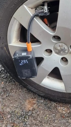 Customer photo review of BRICOPOWER - Compresseur d'air sans fil